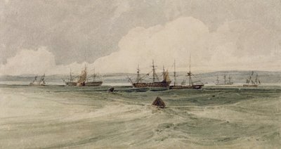 Vista de Sheerness de Francois Louis Thomas Francia
